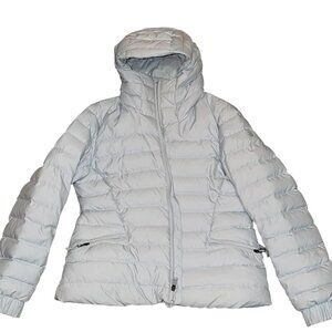 LIGHT BLUE/LAVENDER NORTH FACE COAT